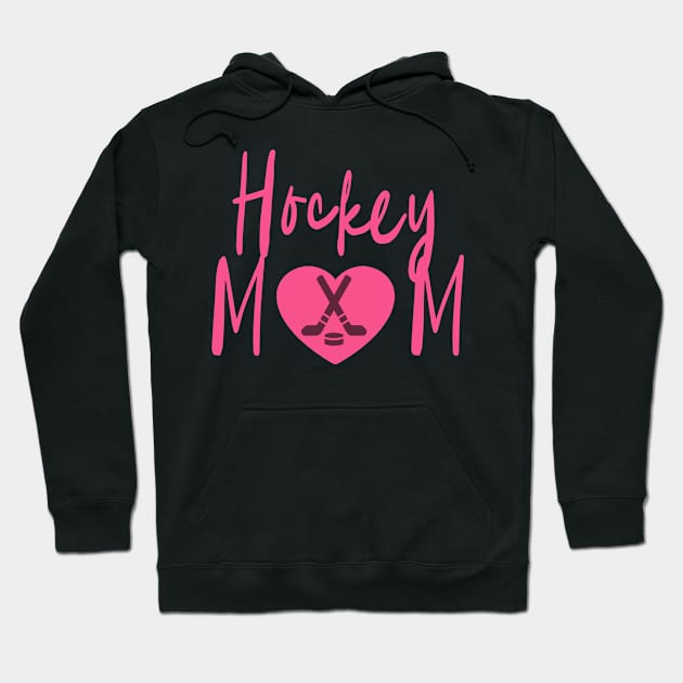 Love Hockey Mom Hoodie by tropicalteesshop